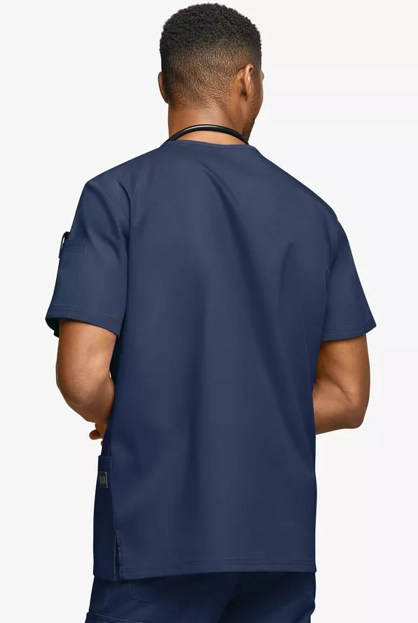 Butter-Soft STRETCH Men's 6-Pocket V-Neck Scrub Top